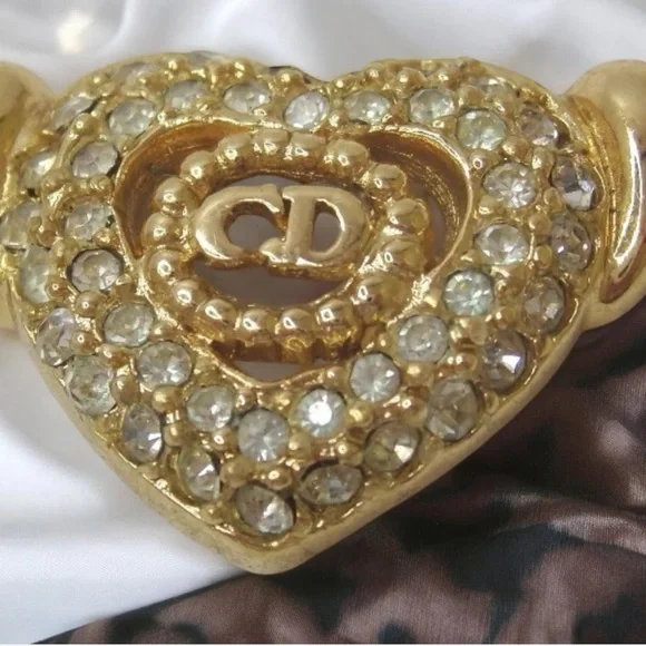 DIOR Heart CD Logo Necklace 🤩✨